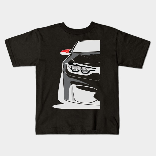 F30 Kids T-Shirt by BlueRoller